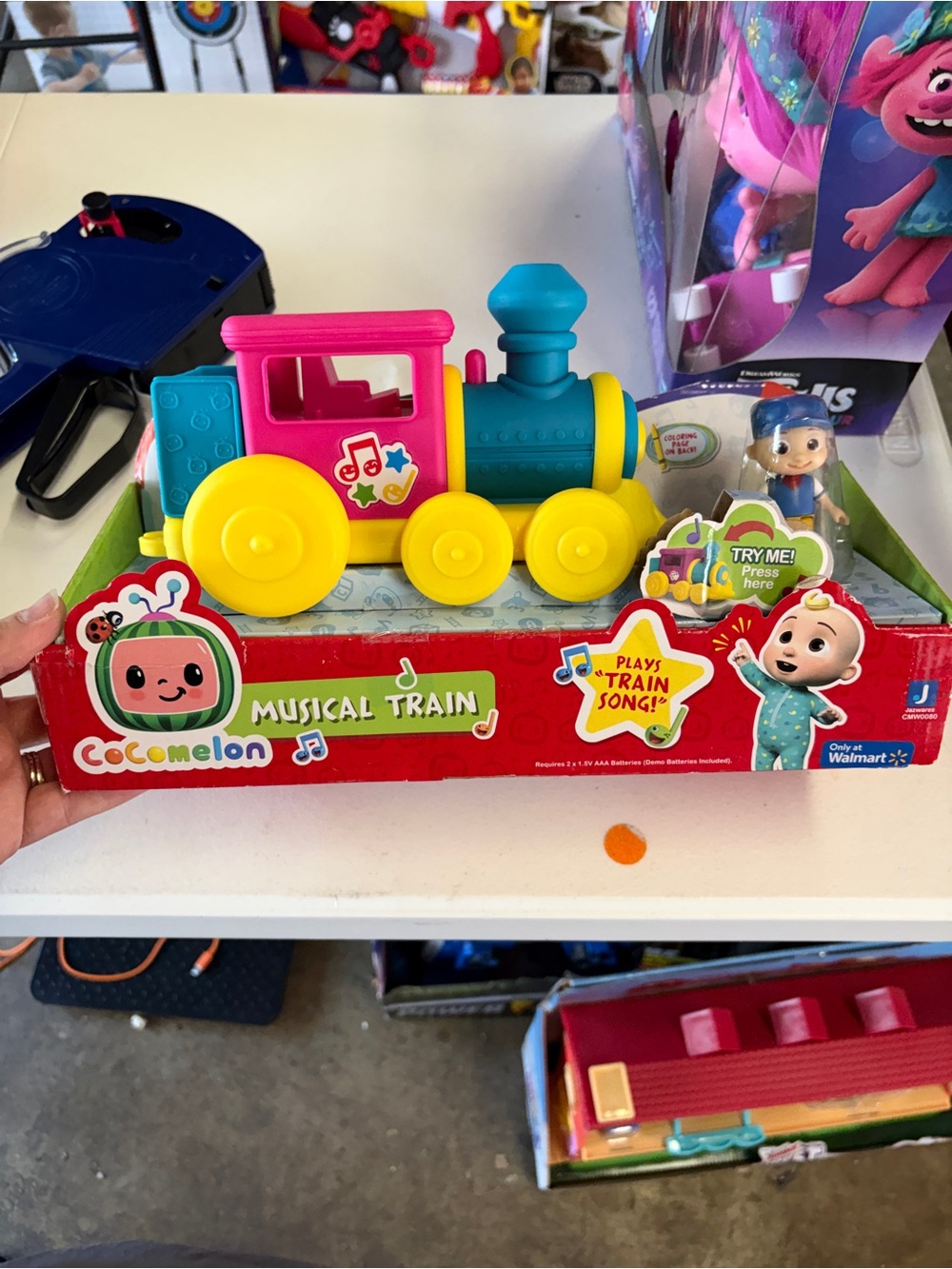 Nwt cocomelon musical train